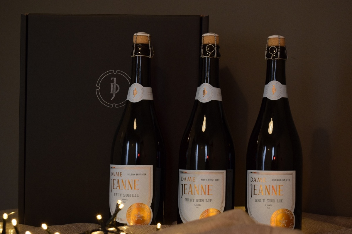 3 Flessen Dame Jeanne - Brut Sur Lie